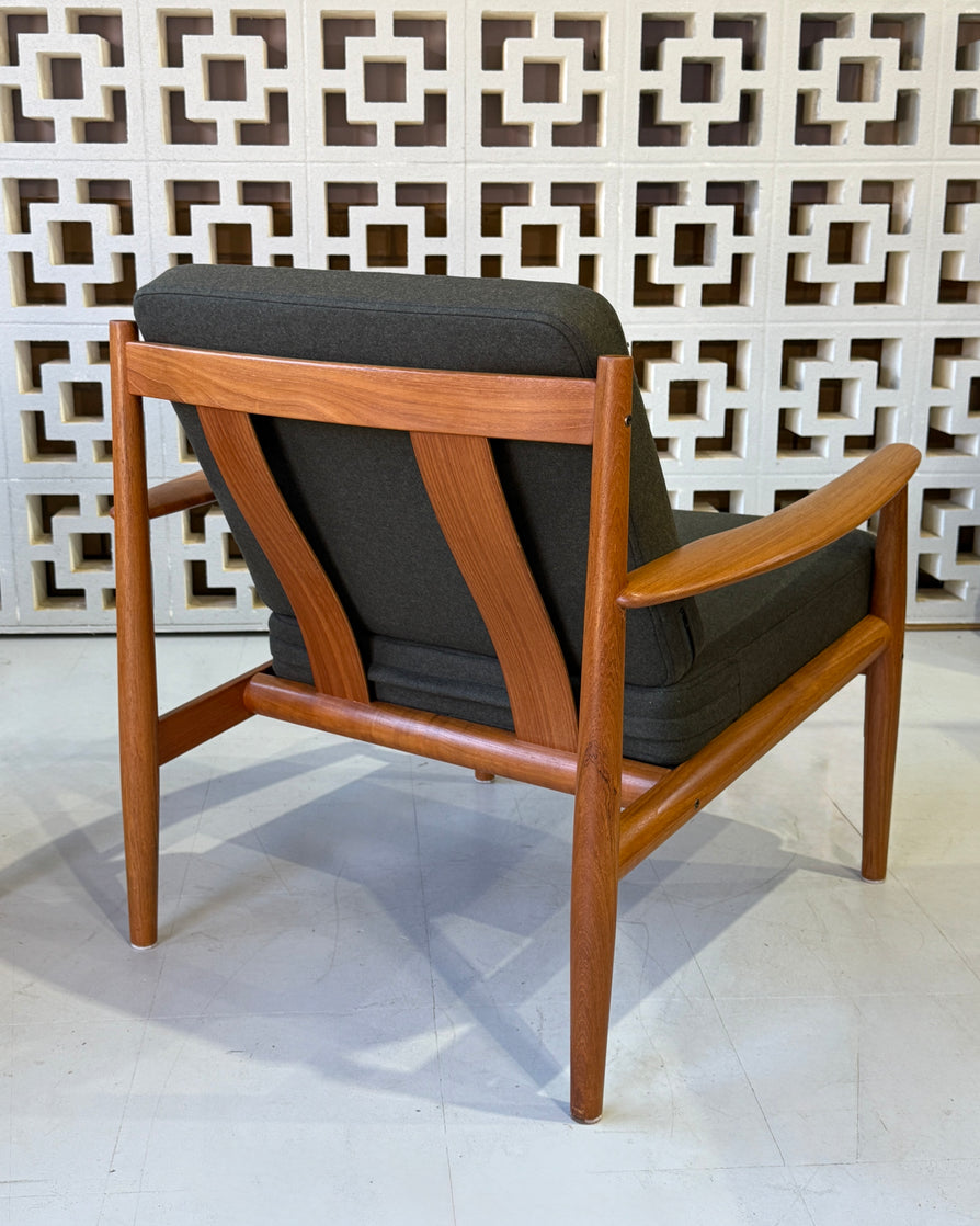 Pair of Grete Jalk Lounge Chairs