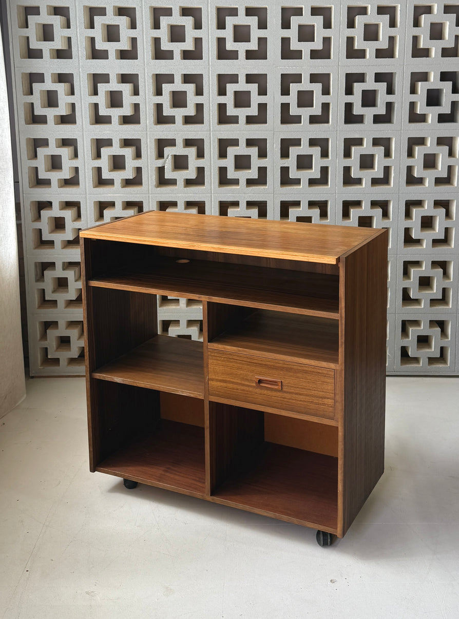Mid-Century Record Cabinet