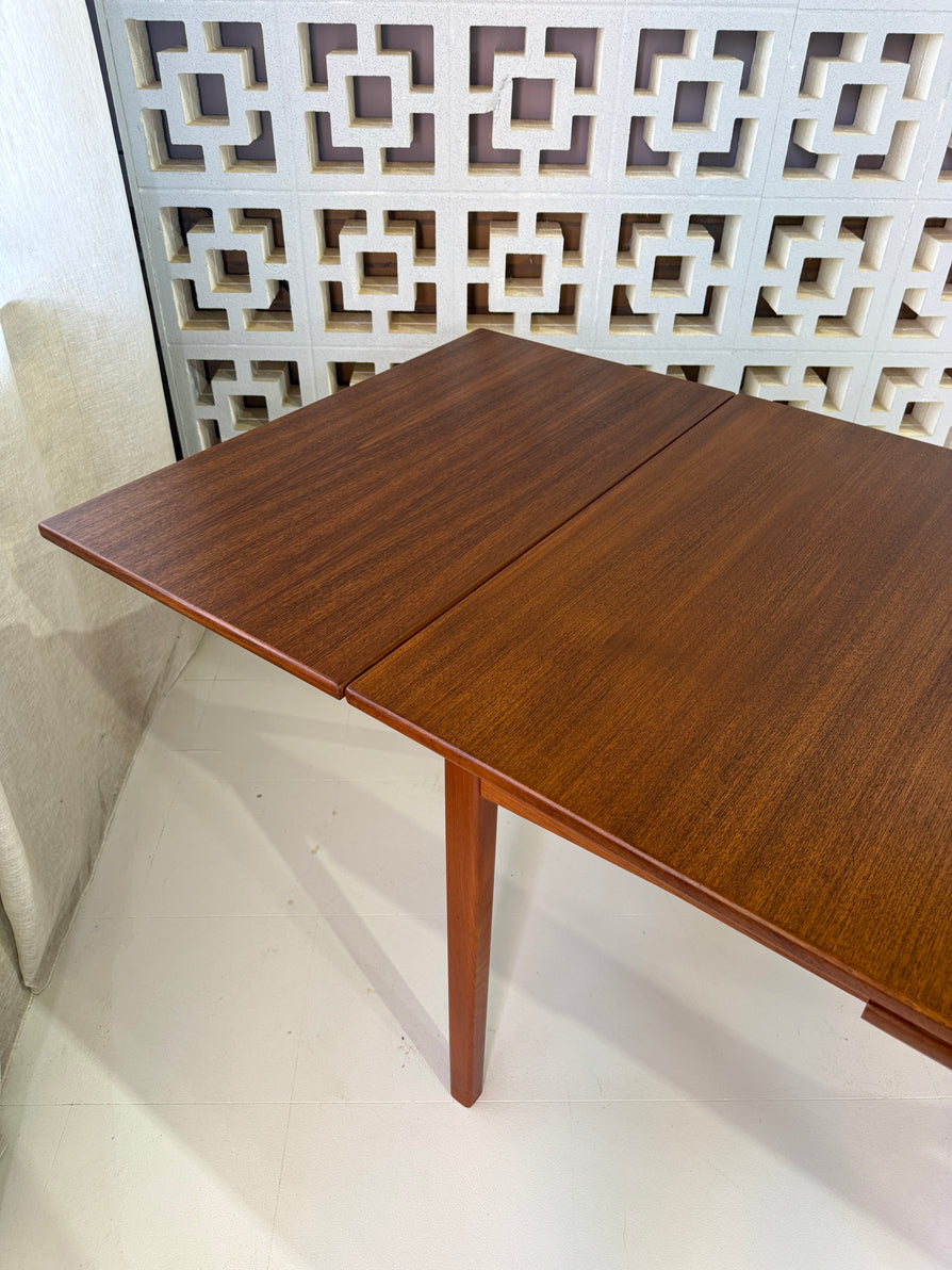 Swedish Extension Dining Table in Teak