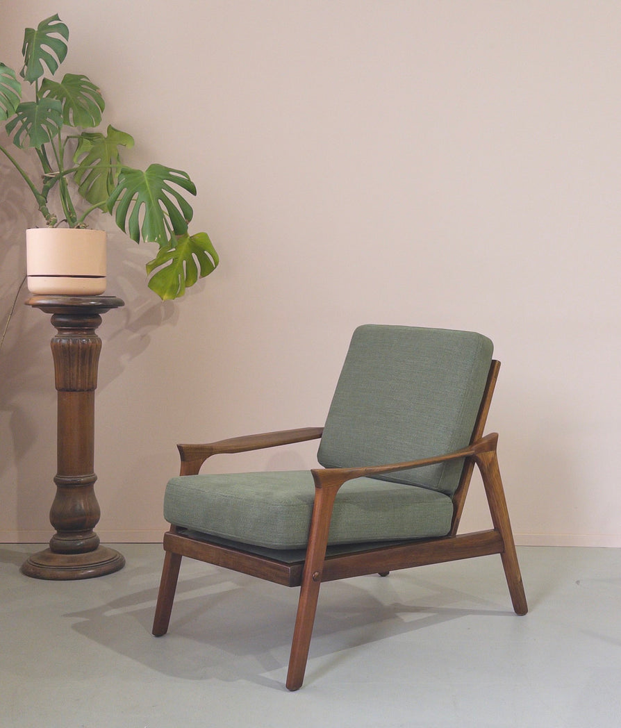 Danish Deluxe "INGA" Lounge Chair