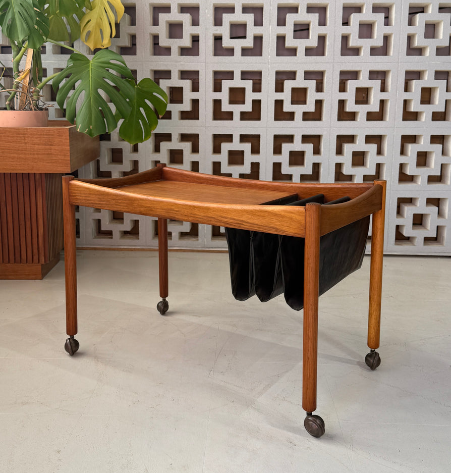 Mid-Century Magazine Trolley