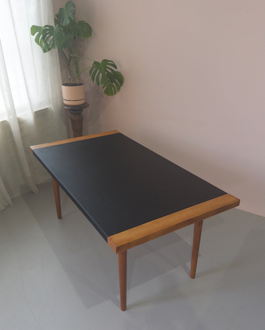 Danish Soft-Pad Desk in Redwood Nordic Pine