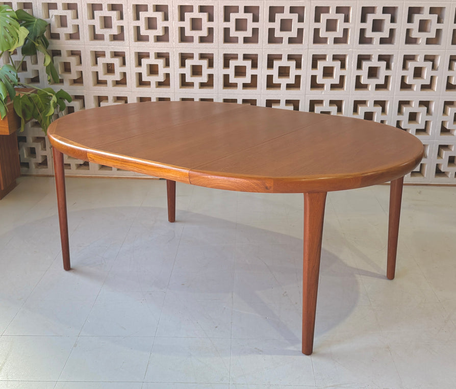 VV Møbler Danish Extension Dining Table in Teak