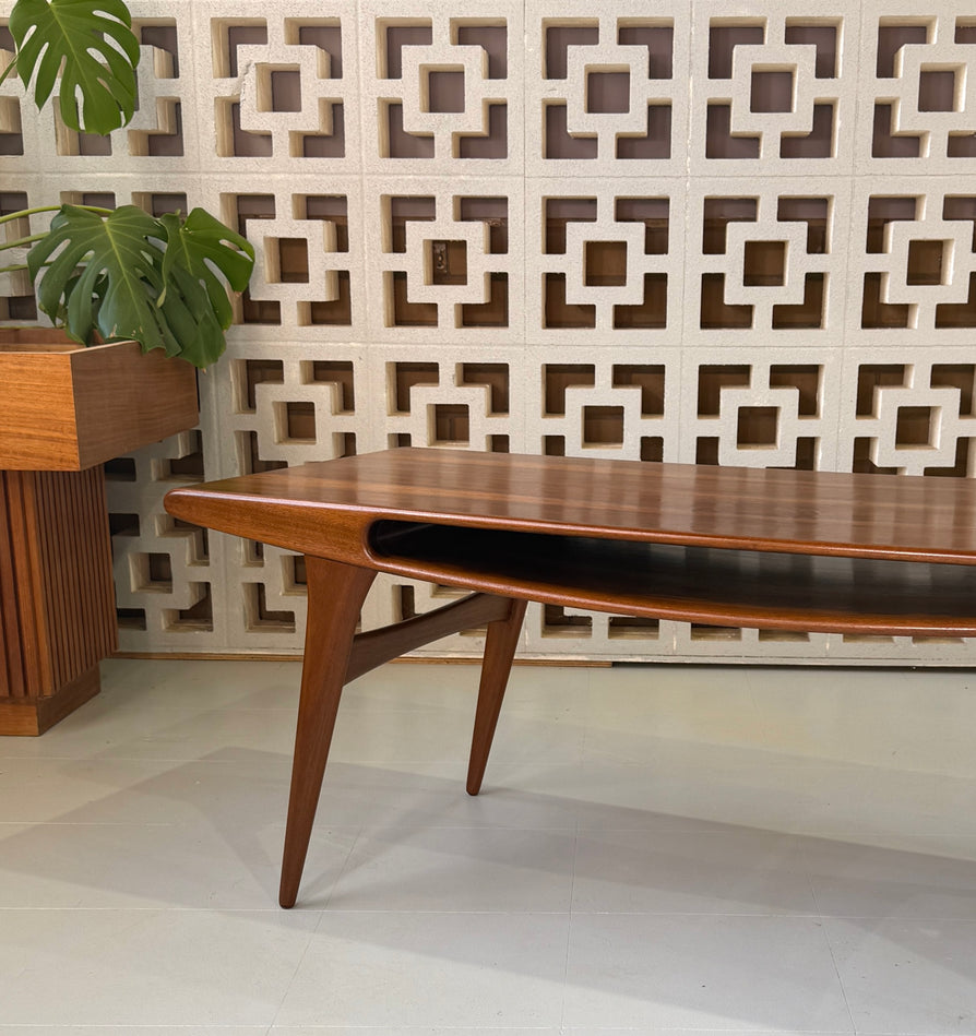 Danish “Smile” Coffee Table
