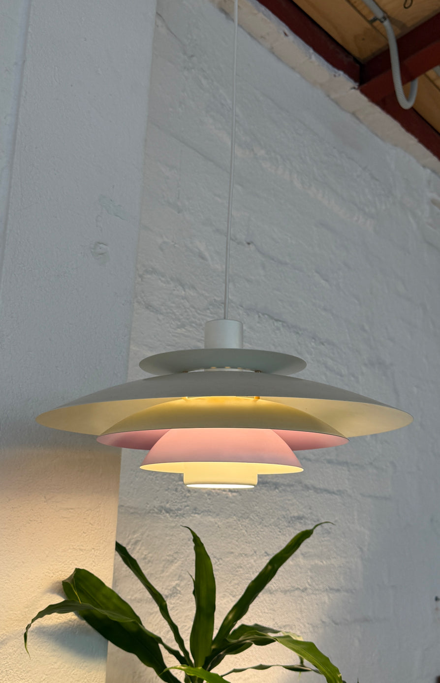 Danish Pendant by Form in White