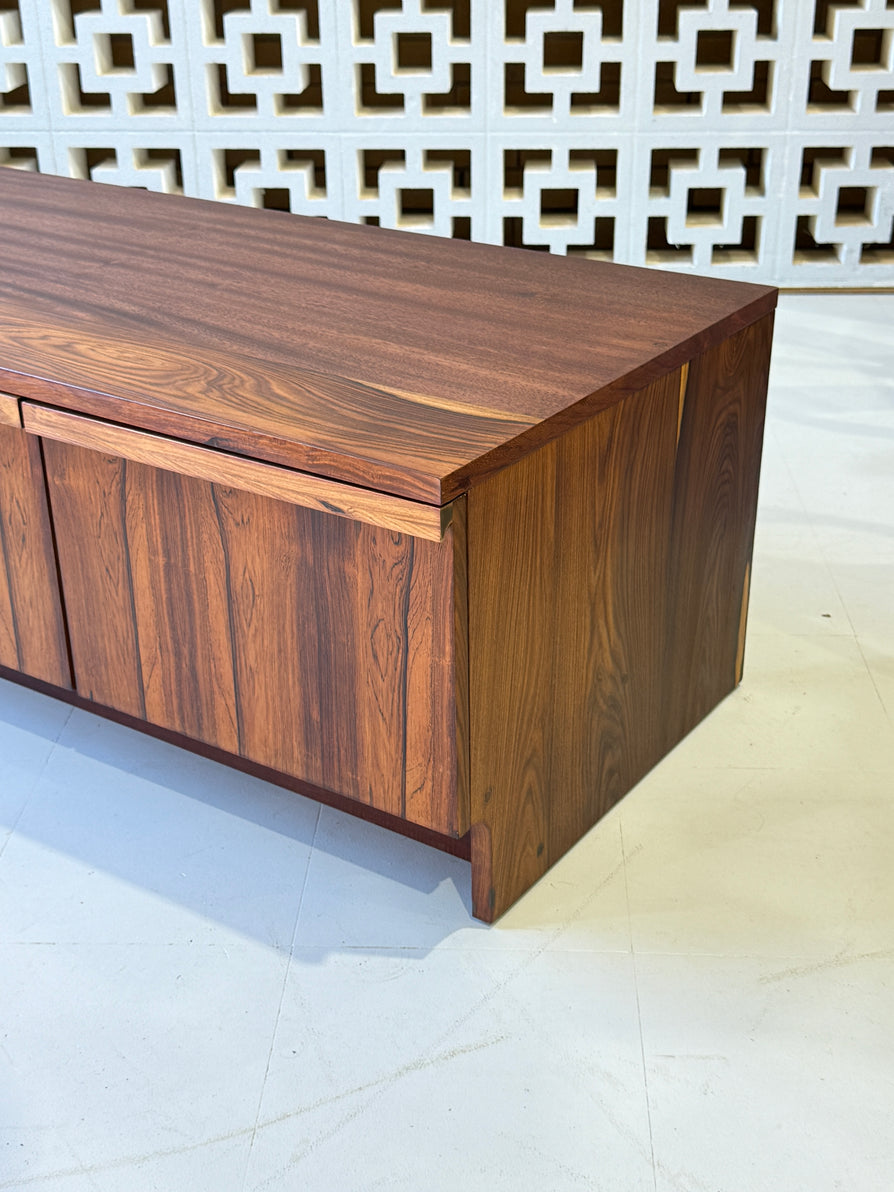 English Low-Profile Sideboard in Rosewood