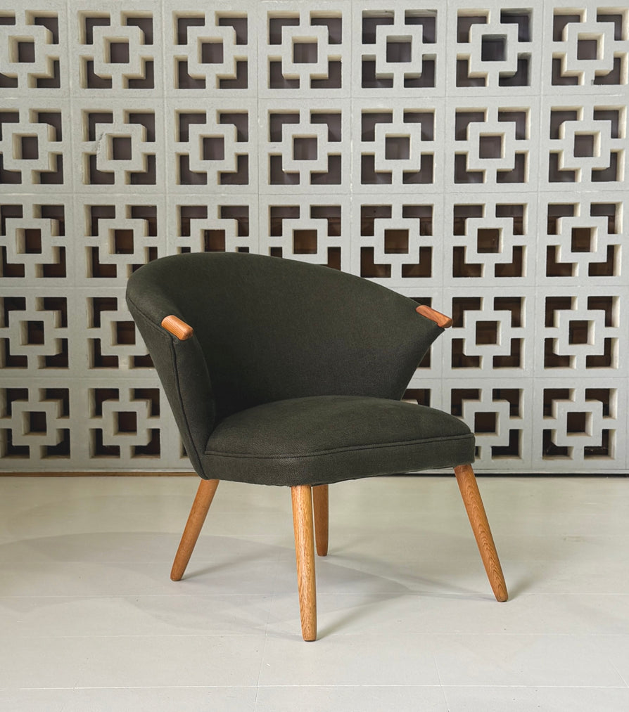 Danish Cocktail Chair in New Fabric
