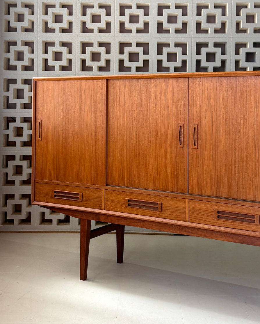 Danish Highboard in Teak