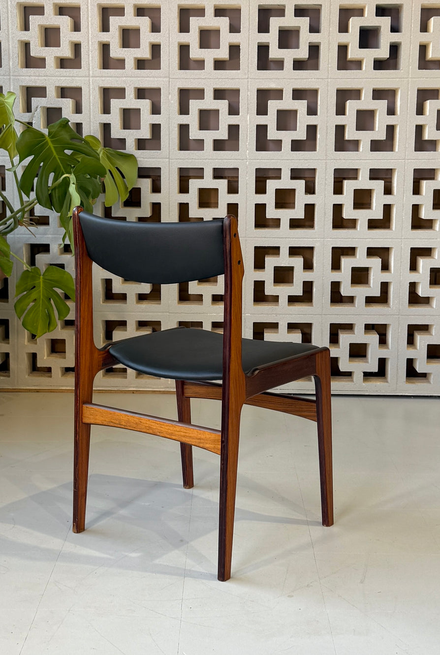 Four Eric Buch Dining Chairs in Rosewood