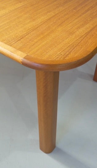 Danish Deluxe 1980s Extension Dining Table in Teak