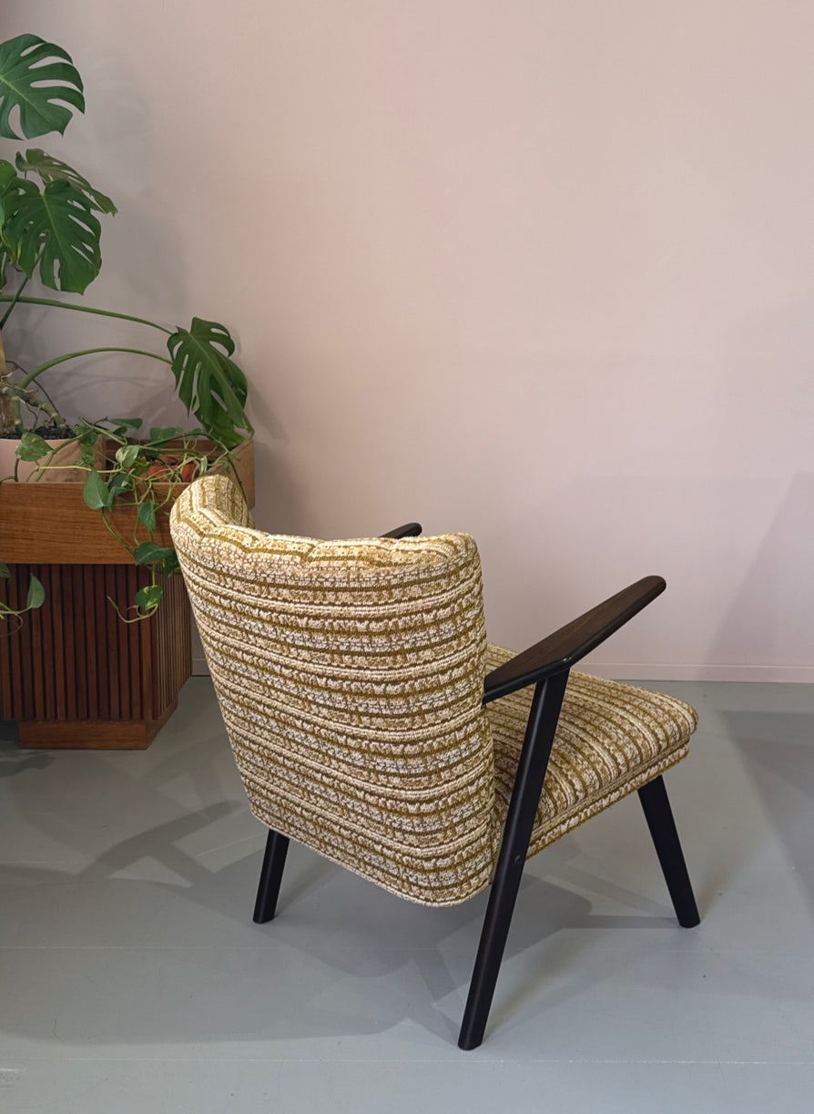 Classic Danish Armchair in Original Wool