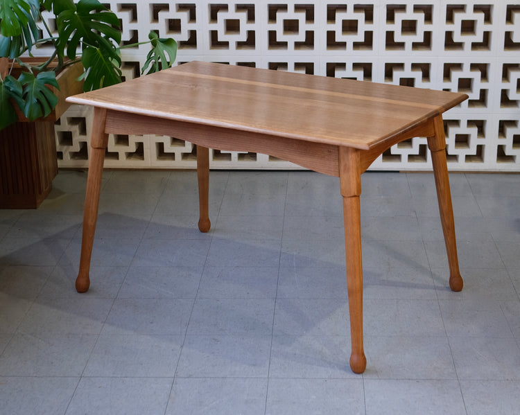 Mid-Century Kitchen Table in Eucalyptus