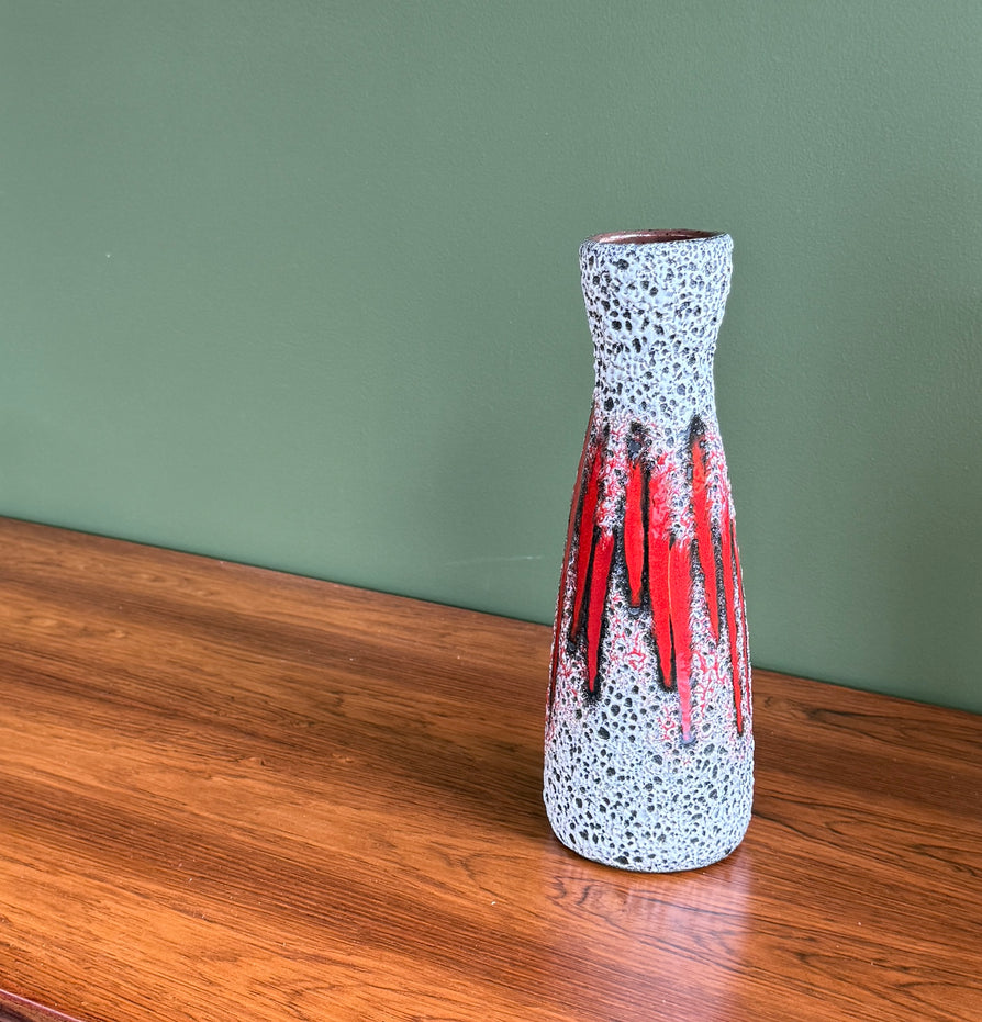 Fat Lava "Volcanic Drip" West German Vase - Scheurich