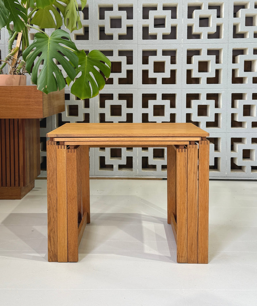 Kurt Østervig Nest of Tables in Oak
