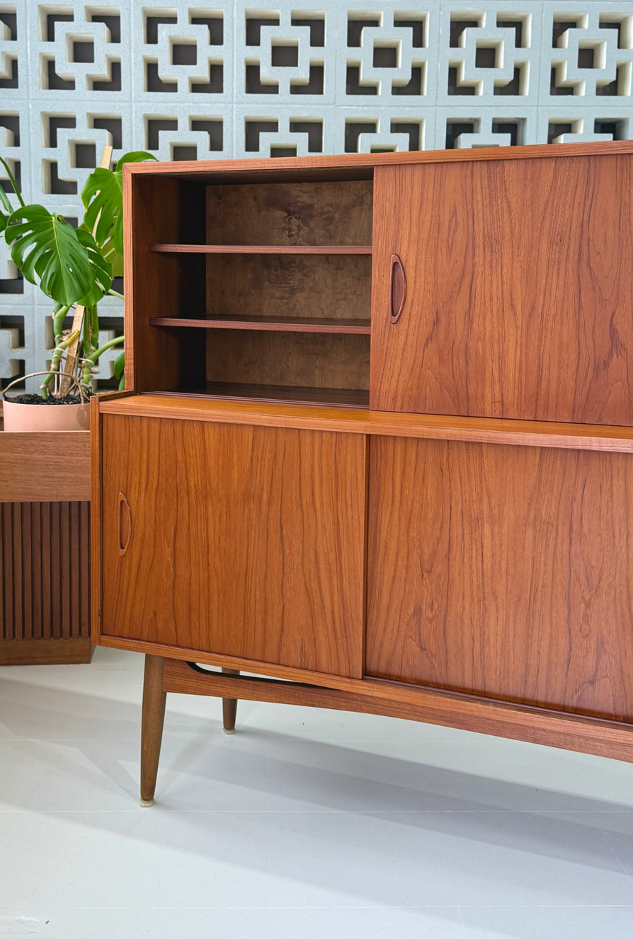 Danish Highboard in Teak