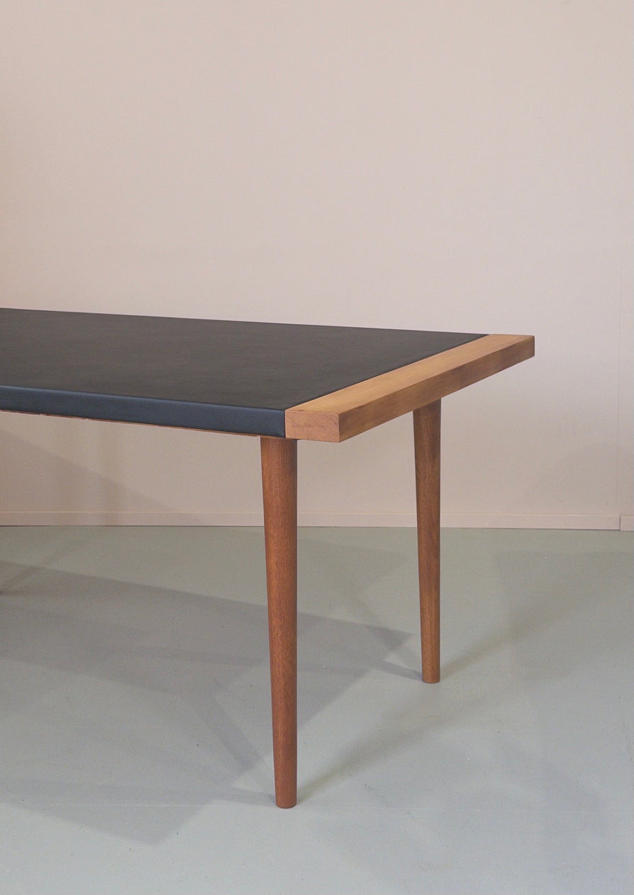 Danish Soft-Pad Desk in Redwood Nordic Pine