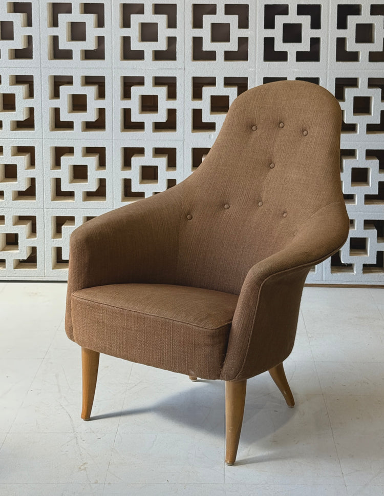 Swedish "Stora Adam" Lounge Chair by Kerstin Hörlin-Holmquist