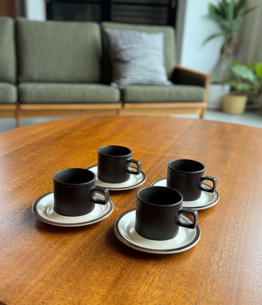 Doverstone Stoneware Coffee Cup Set