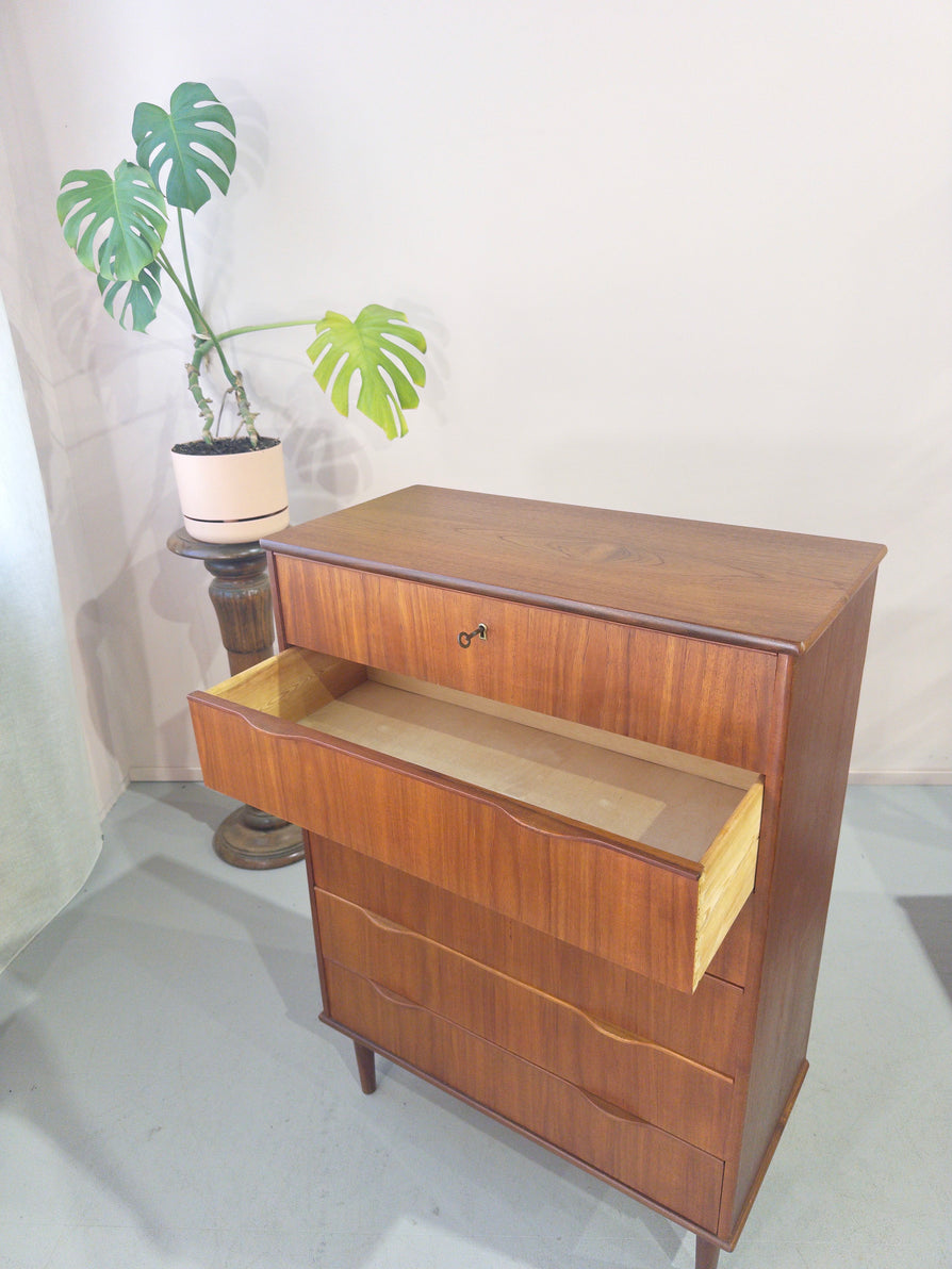 Danish Tallboy in Teak