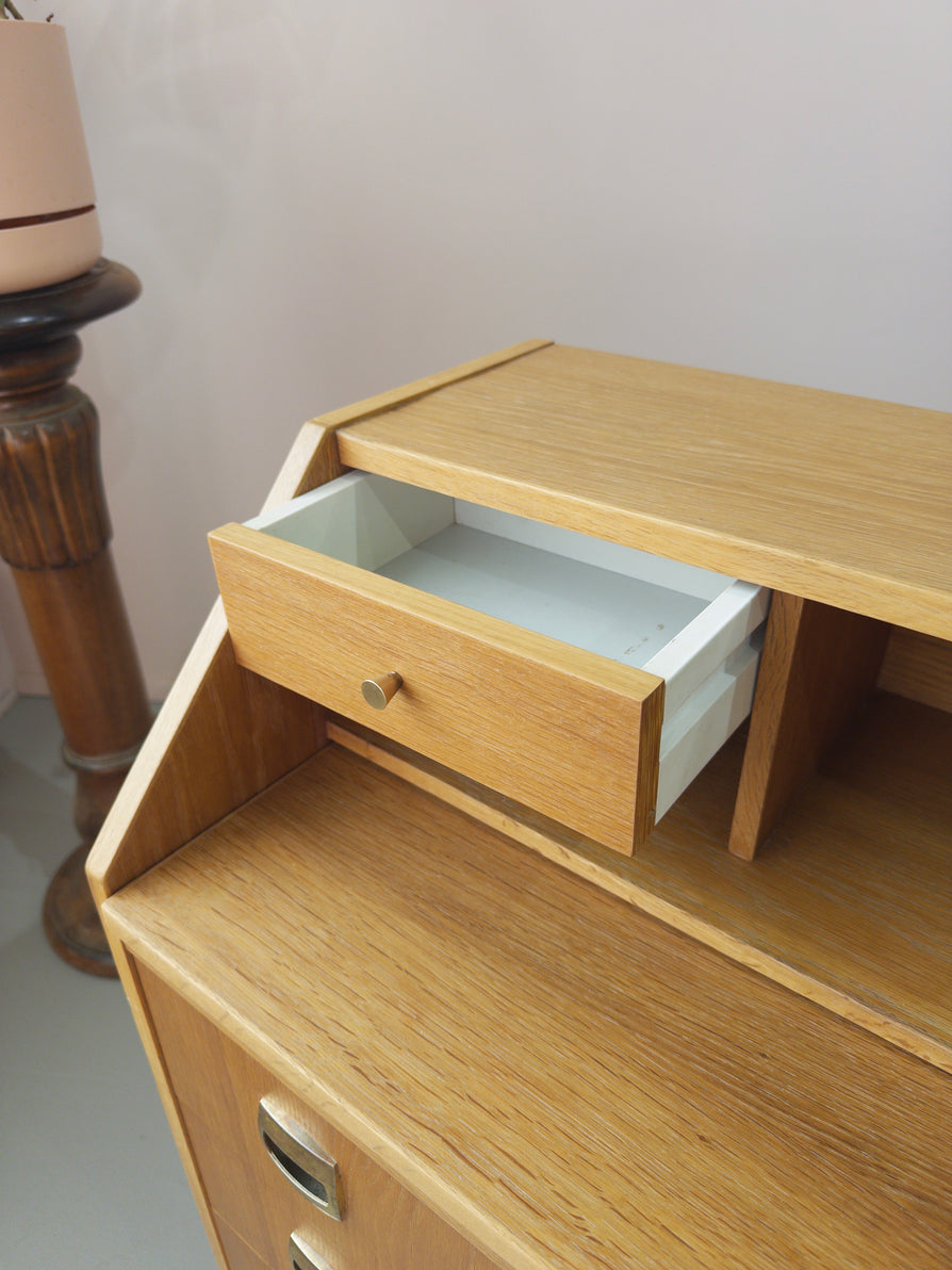 Swedish Bureau / Secretaire in European Oak