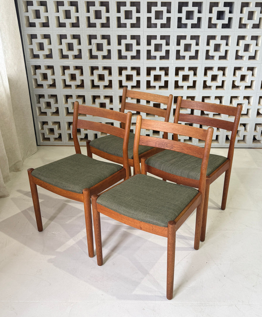 Four Poul Volther J61 Dining Chairs