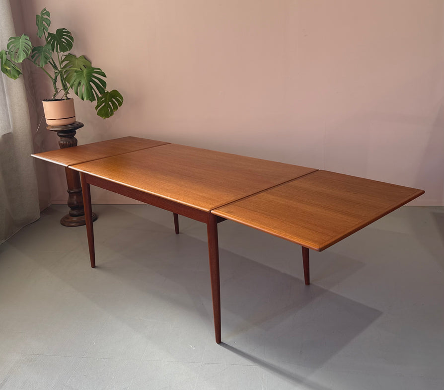 Danish Extension Dining Table in Teak