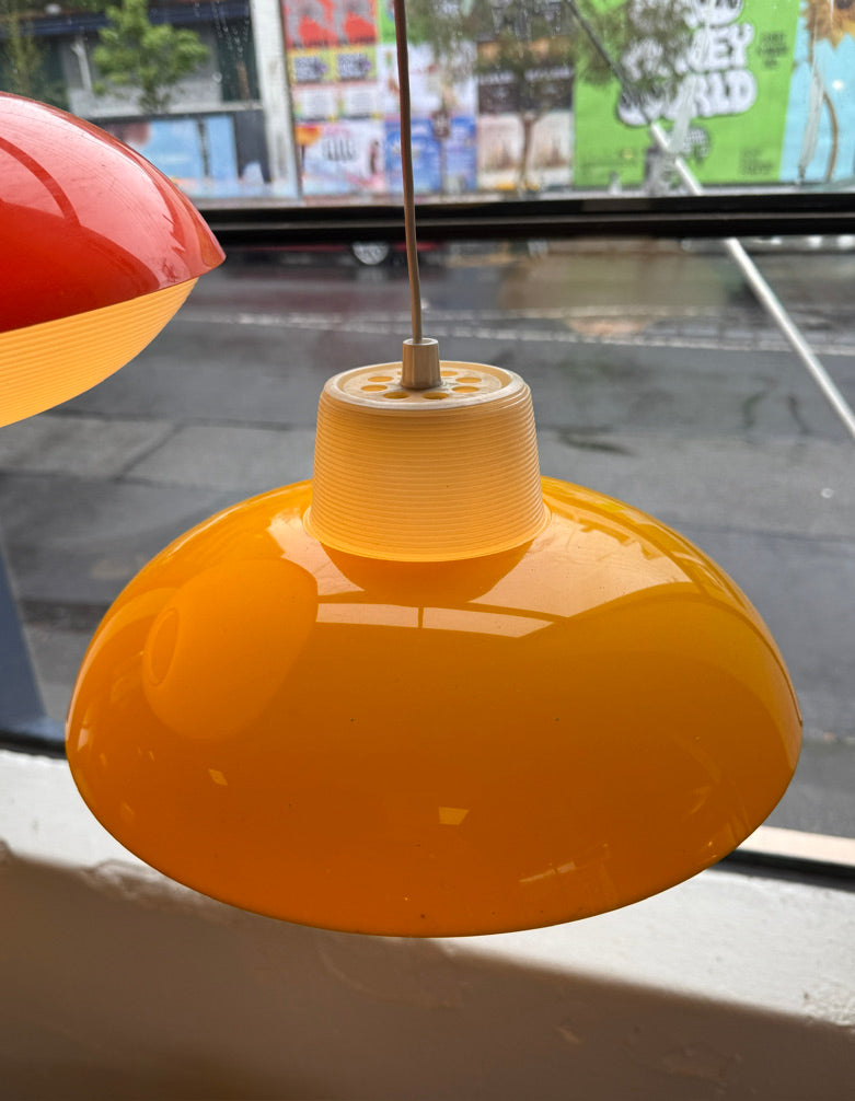 Mid-Century Pendant in Mustard