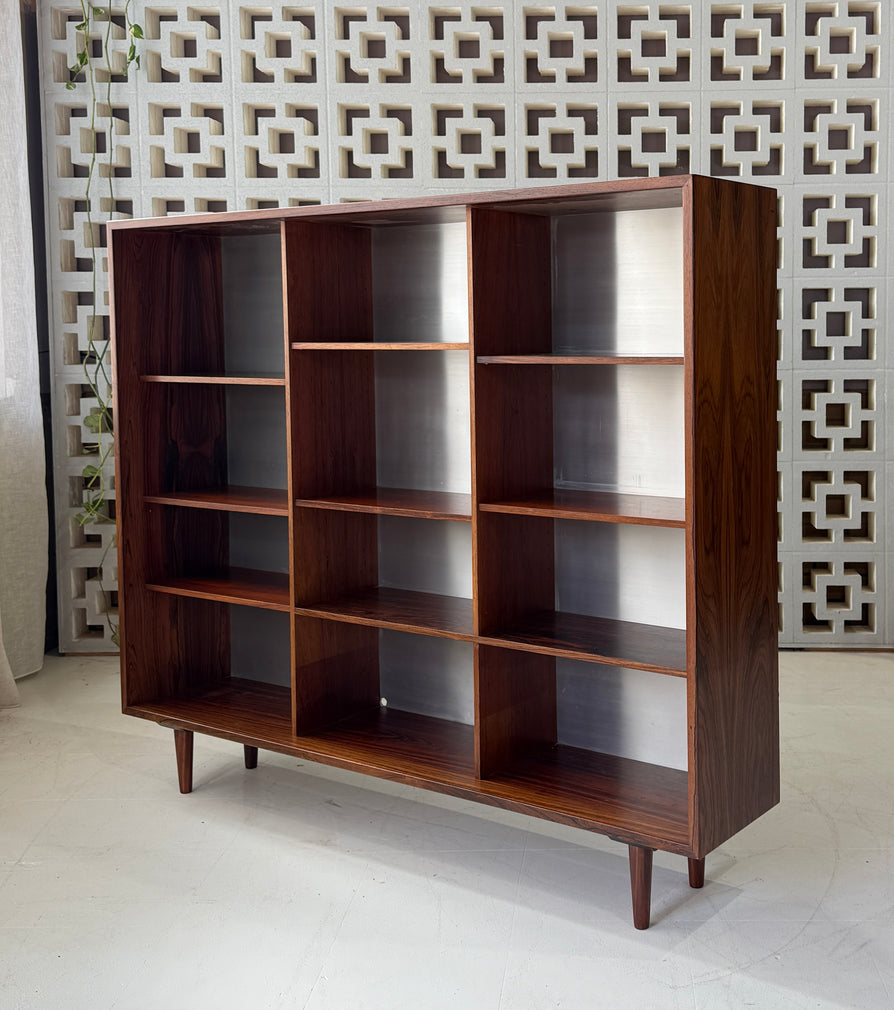 Large Danish Bookcase in Rosewood