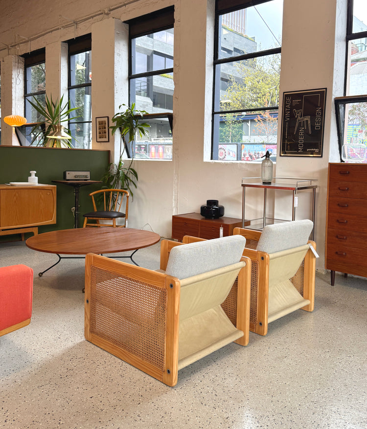 Pair Of 1970s Lounge Chairs By Evoluzione