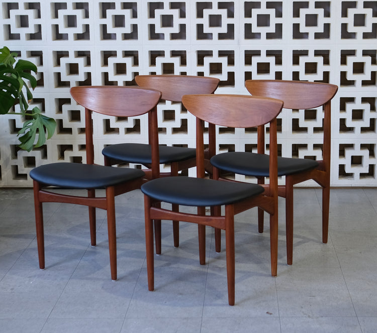 Four Kurt Østervig Dining Chairs