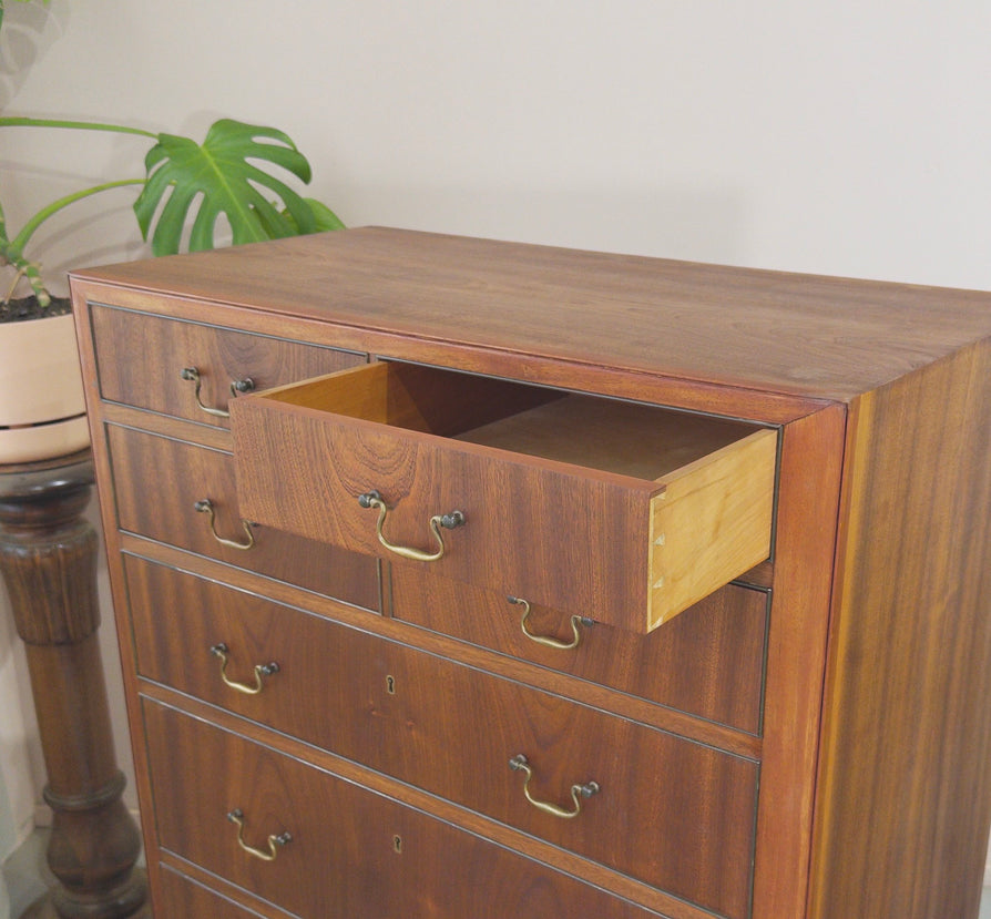 Jacob Kjær Chest of Drawers in Cuban Mahogany