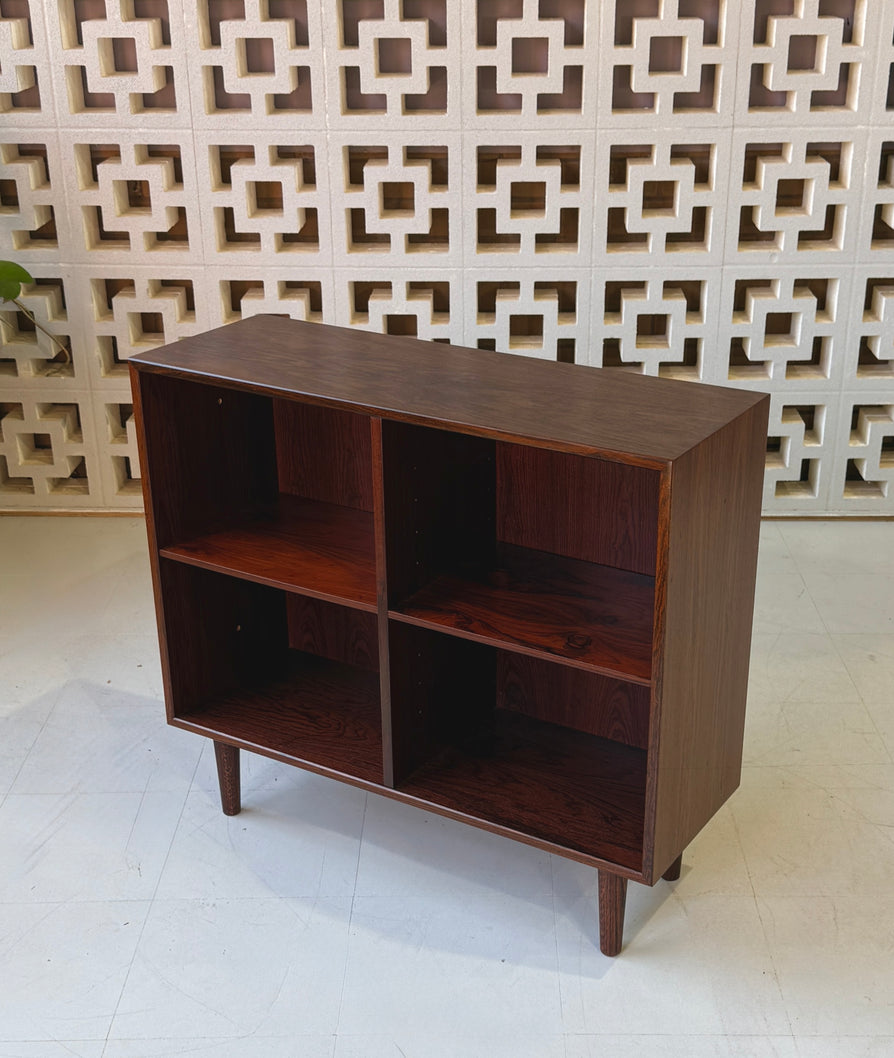 Small Danish Bookcase in Rosewood