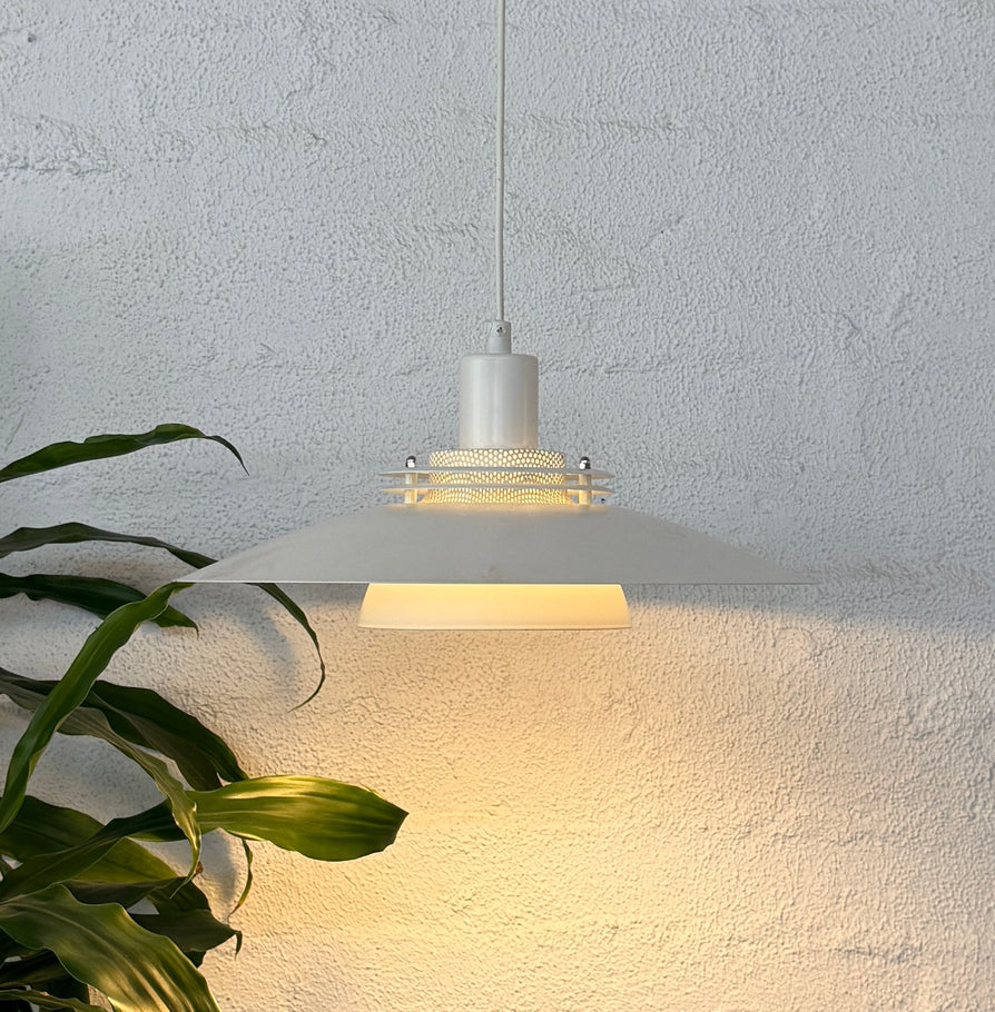 Jeka Metalryk Pendant in White