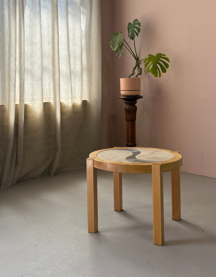 Tiled Side Table by Tue Poulsen