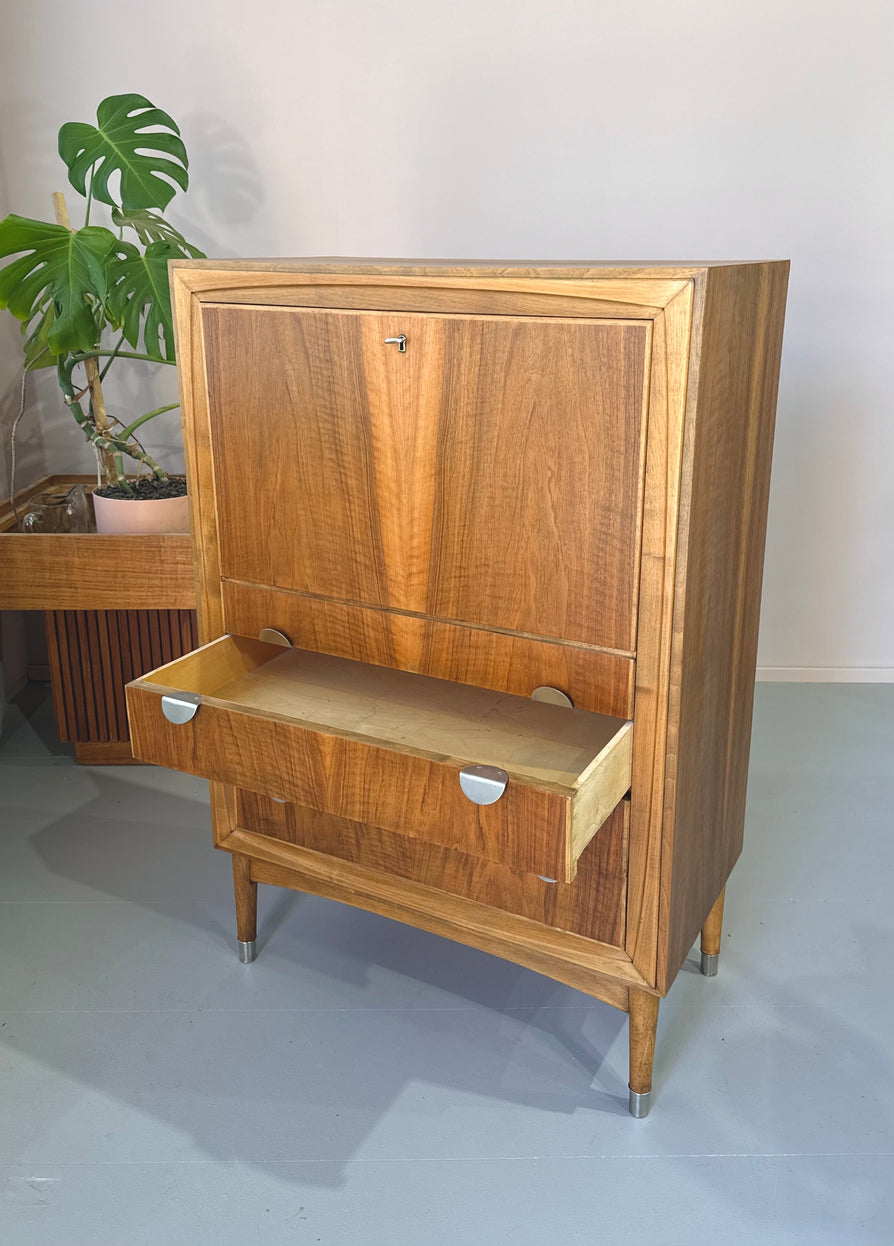 Swedish Bar Cabinet in Teak