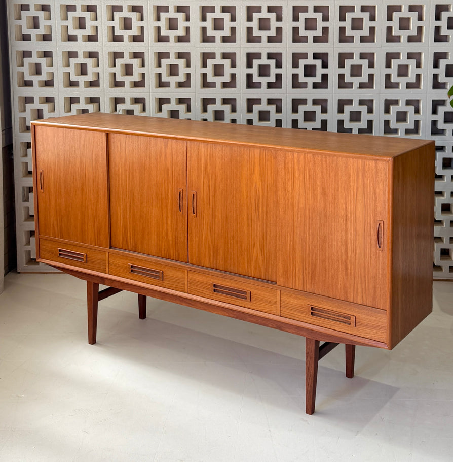 Danish Highboard in Teak