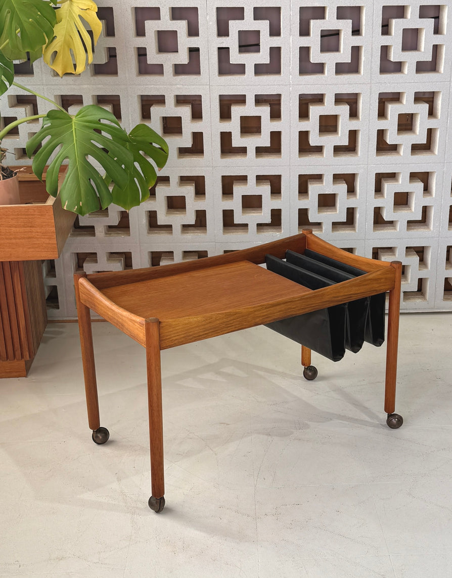 Mid-Century Magazine Trolley