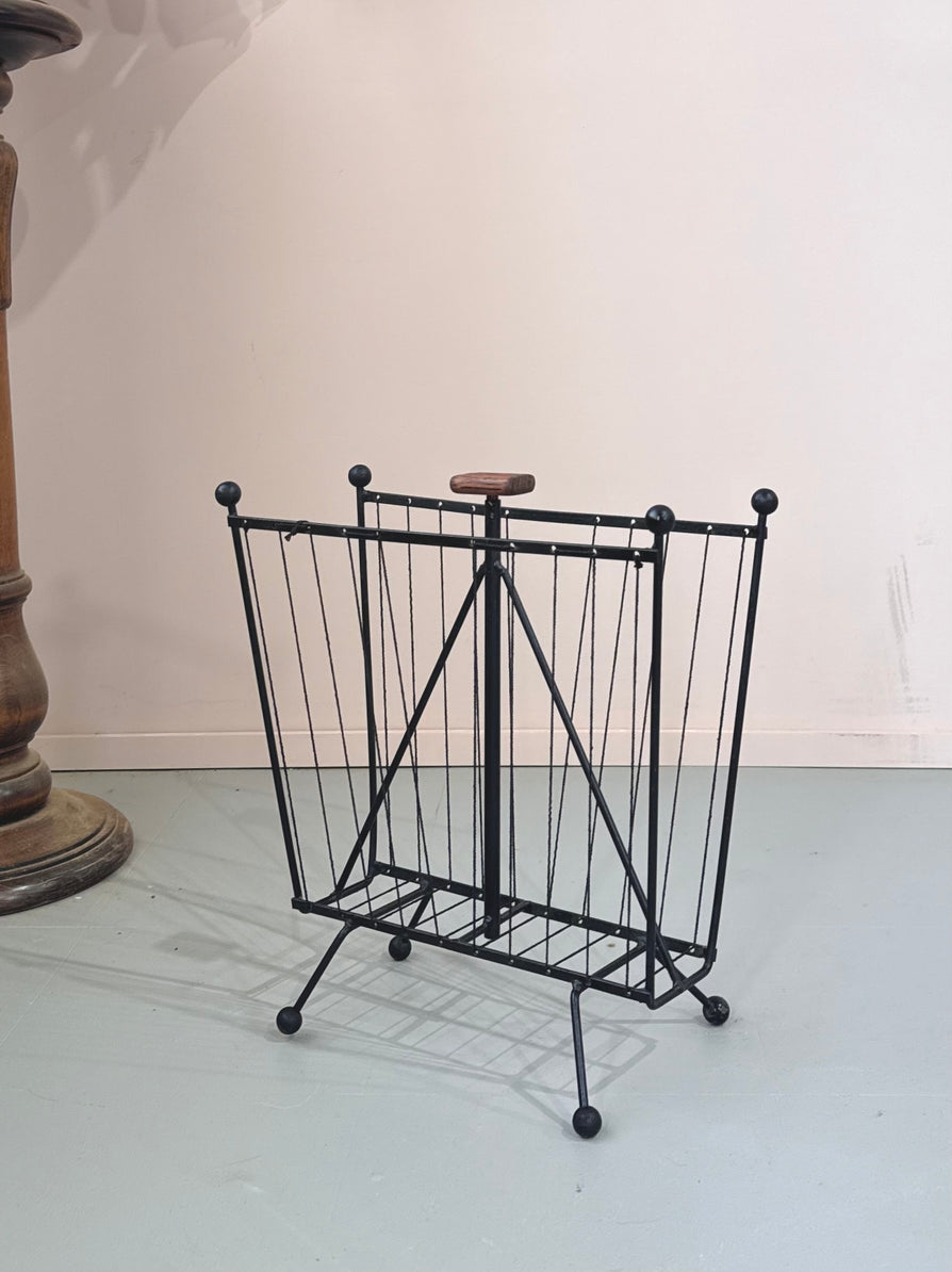 1950s Wire Magazine Stand
