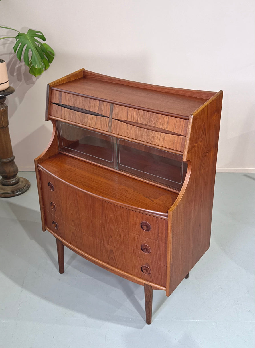 Danish Secretaire / Bureau in Teak