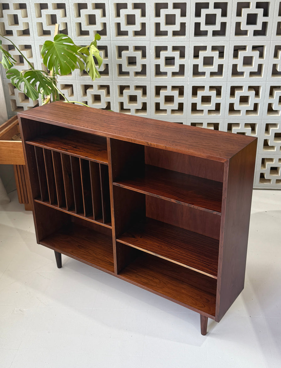 Danish Bookcase in Brazilian Rosewood