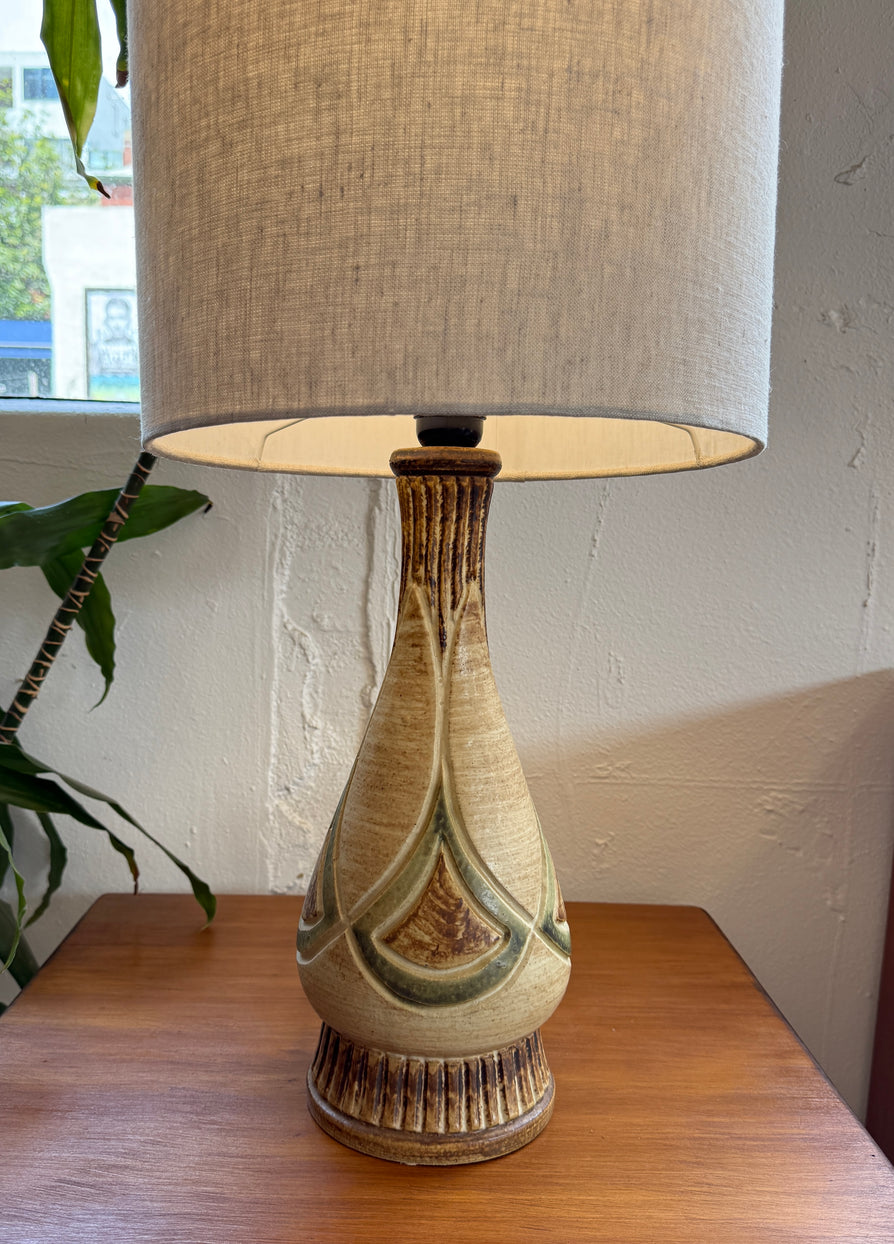 Danish Stoneware Table Lamp