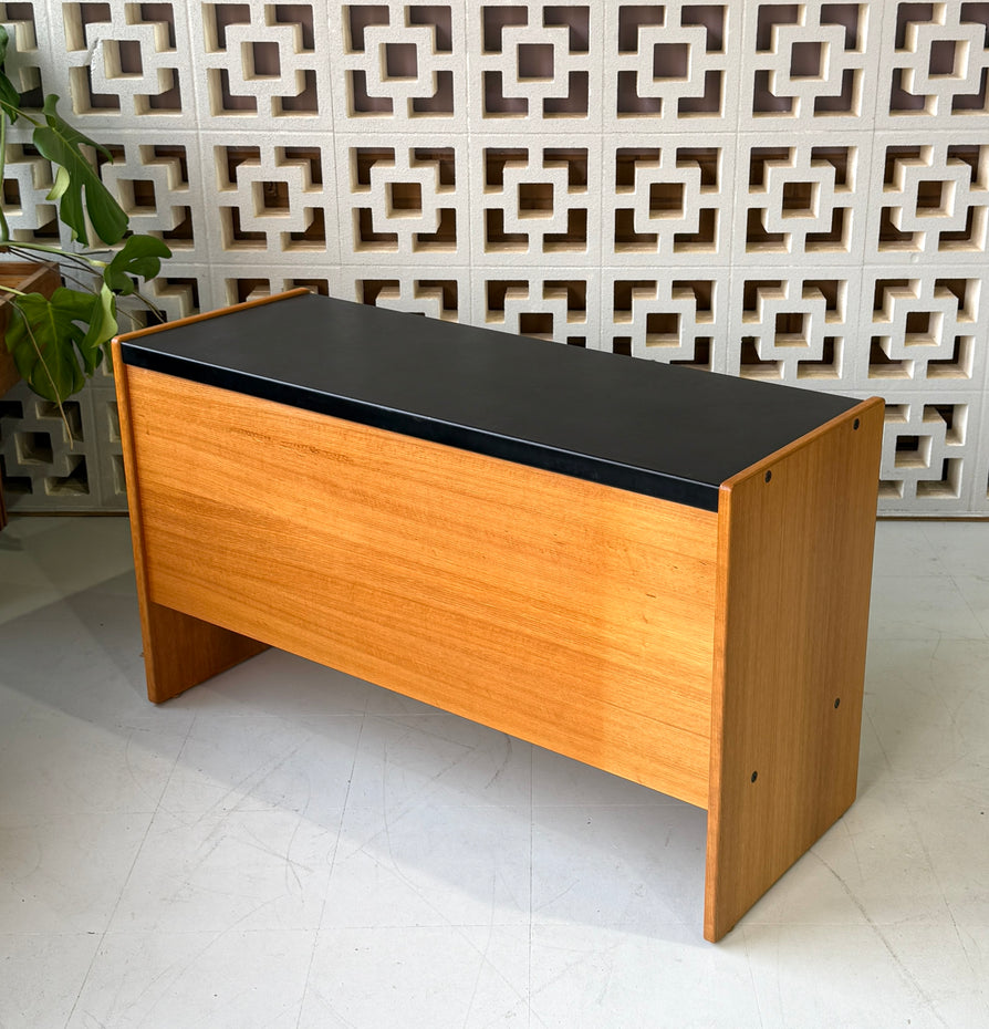 Mid-Century Sideboard / Desk Return in Oak