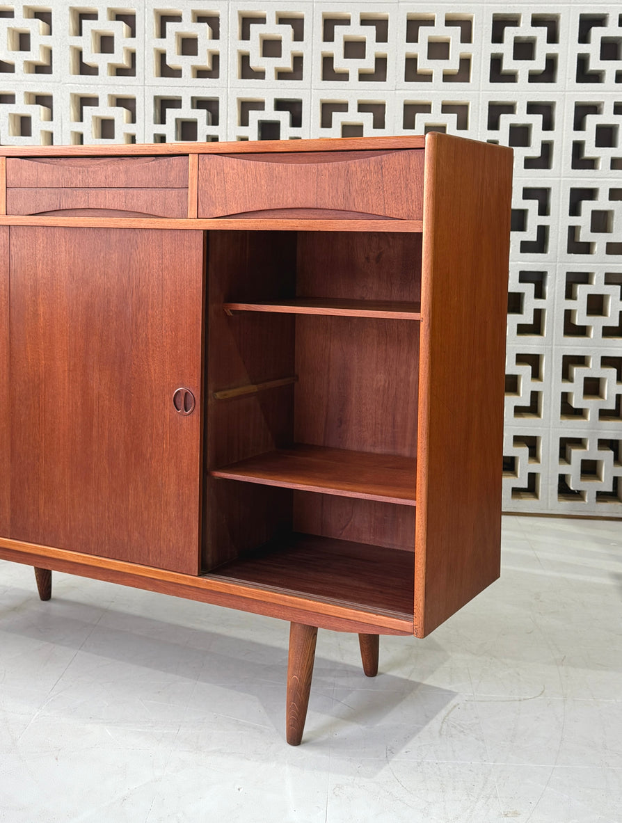 Danish Highboard in Teak