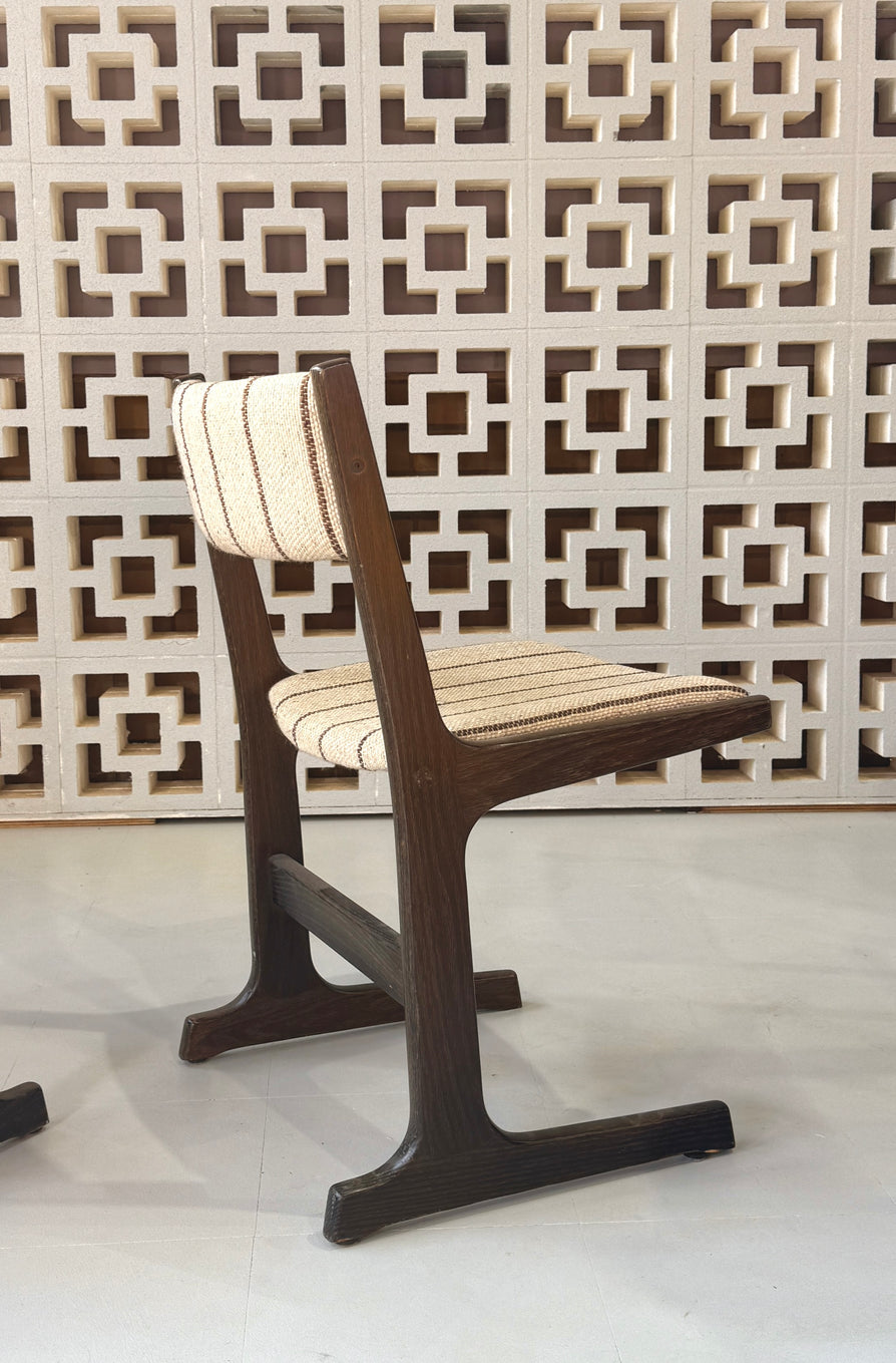 Four Cantilever Dining Chairs by Farstrup
