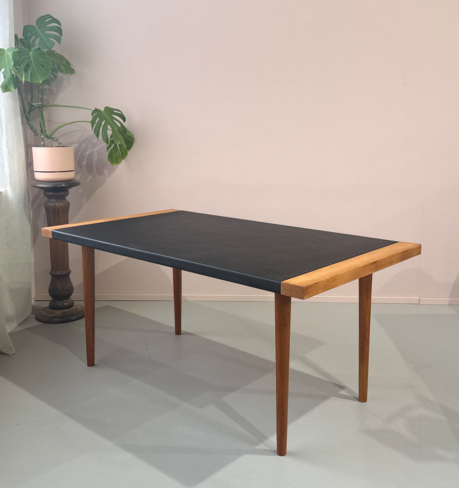 Danish Soft-Pad Desk in Redwood Nordic Pine