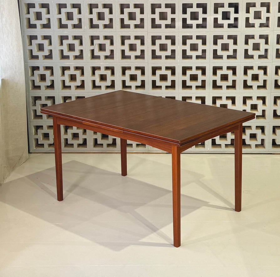 Swedish Extension Dining Table in Teak
