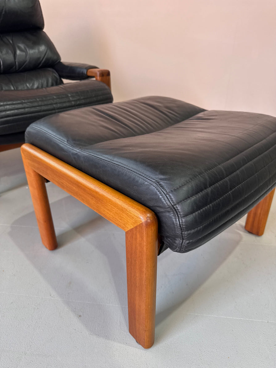 Gerald Easden for Module Lounge Chair & Footstool