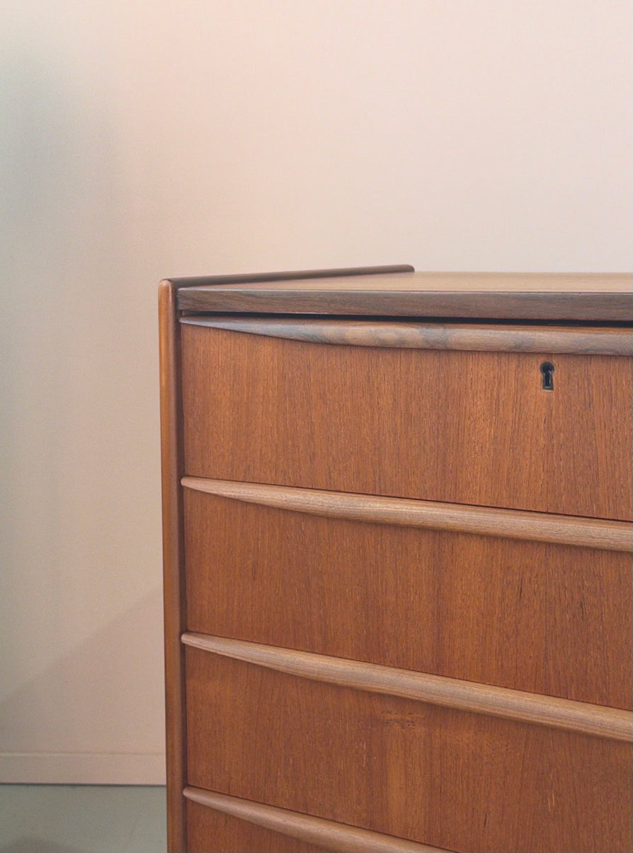 Danish Chest of Drawers in Teak