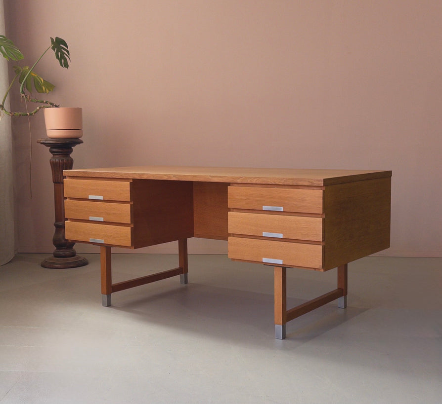 Kai Kristiansen Executive Desk in Oak