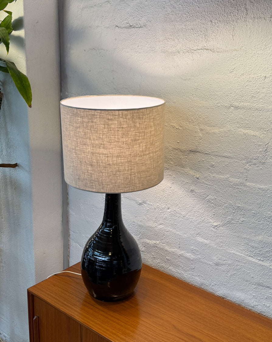 “Old Ballarat” Glazed Stoneware Table Lamp